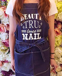 オリジナルエプロンの制作事例-株式会社ファイブスター様