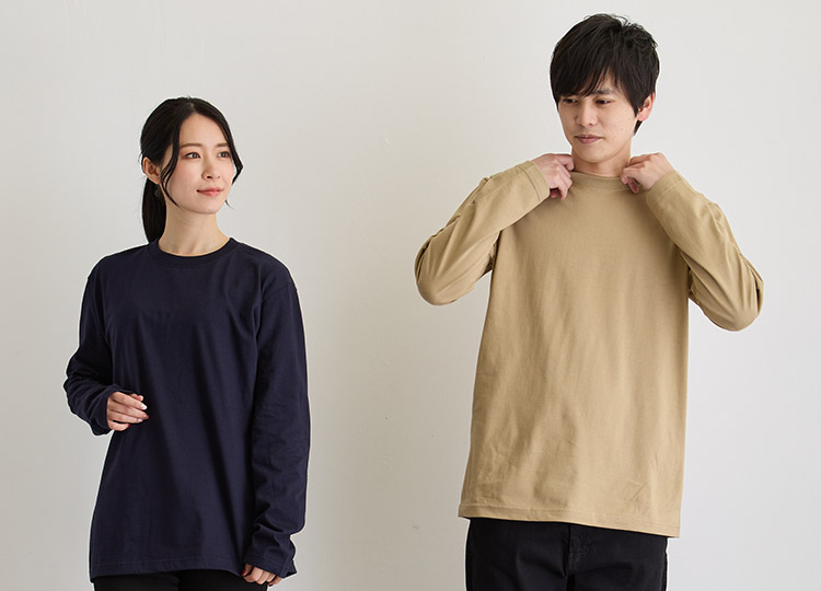 5.6オンス ロングスリーブ Tシャツ