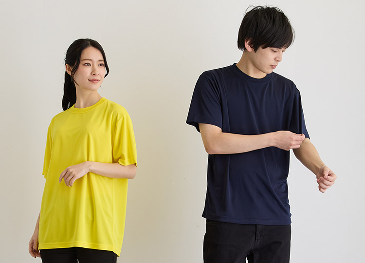 4.7オンス ドライシルキータッチ Tシャツ（ローブリード）