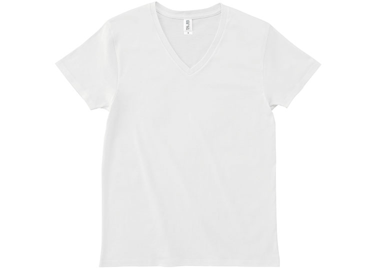 スリムフィットVネックTシャツ