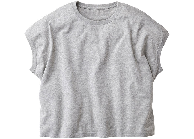 スリーブレスワイドTシャツ