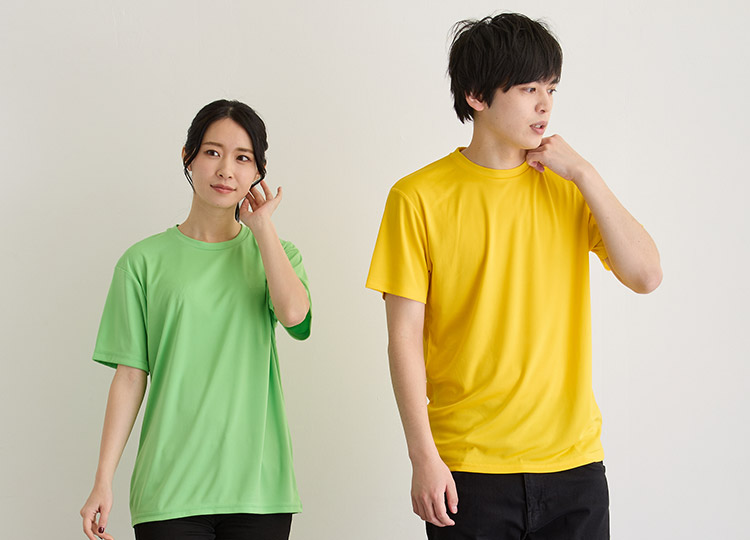 3.5オンス インターロックドライＴシャツ